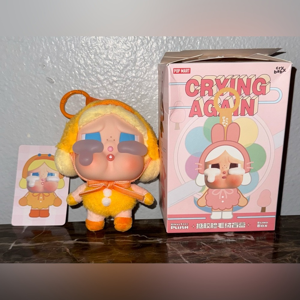 Pop Mart Authentic Cry Baby in Duck You